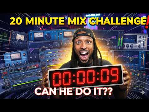 Can I Mix a Song in 20 Minutes? (Waves Plugins Only)