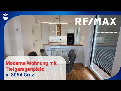 RE/MAX Nova präsentiert - Moderne Wohnung mit 35m² großer Terrasse und Tiefgaragenplatz in Graz