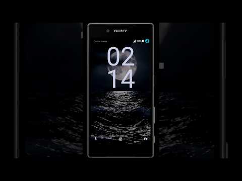 sea in the dark Xperia Theme, Live Wallpapers FREE Video
