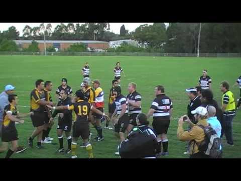 Merrylands v Hunters Hill (crowd joins in)