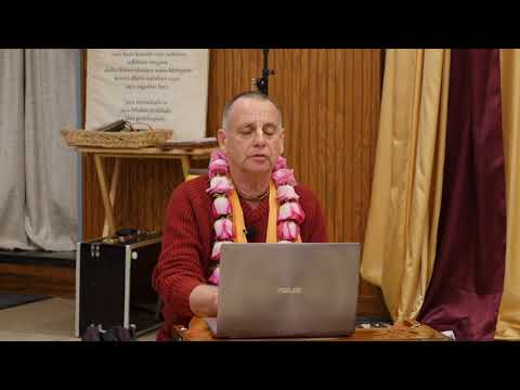H.H. Dhirasanta Das Goswami - Sunday Lecture at ISKCON Hartford - 12/3/2017
