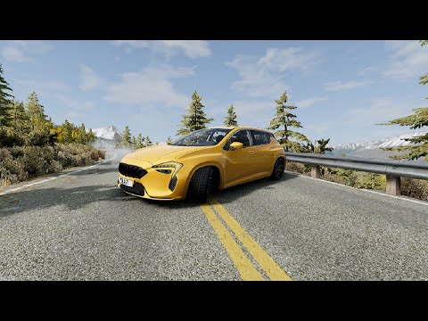 Loss of Control Car Crashes #20 - BeamNG Drive | The Commentary-Free Gaming Channel