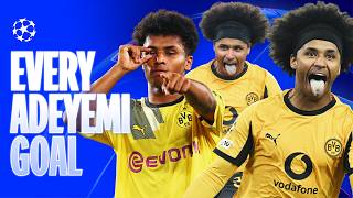 EVERY Karim Adeyemi Champions League Goal