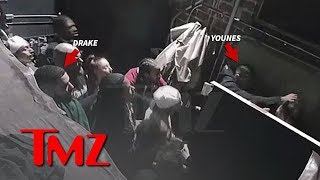 Drake Watches Kourtney K&#39;s Ex Younes Bendjima Brutally Attack Man | TMZ