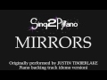 Mirrors (Piano Karaoke Backing Track) Justin ...