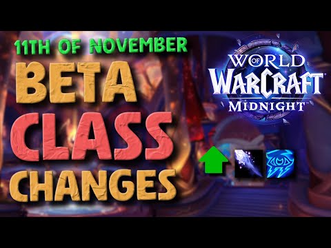 *FIRST* Midnight Beta Class Changes - MAGE BUFFED (OH NOO) | World of Warcraft