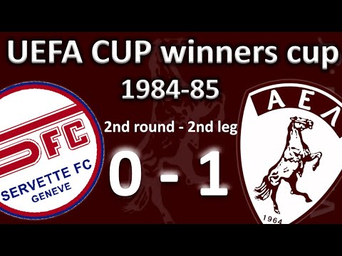 Europe 1985 : Servette - AEL 0-1