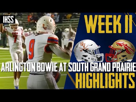 High Stakes Football: Arlington Bui vs South Grand Prairie Highlights