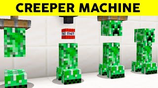 Redstone Creeper Making Machine