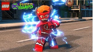 LEGO DC Super Villains Wally West (The Flash) Unlock + Free Roam Gameplay