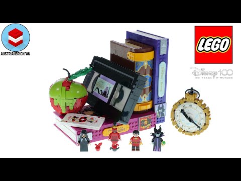 Vidéo LEGO Disney 43227 : Les artefacts des méchants