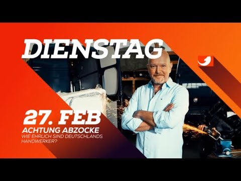 Achtung Abzocke – Wie ehrlich sind Deutschlands Handwerker? | ab 27.02.2018, 20:15 Uhr | kabel eins