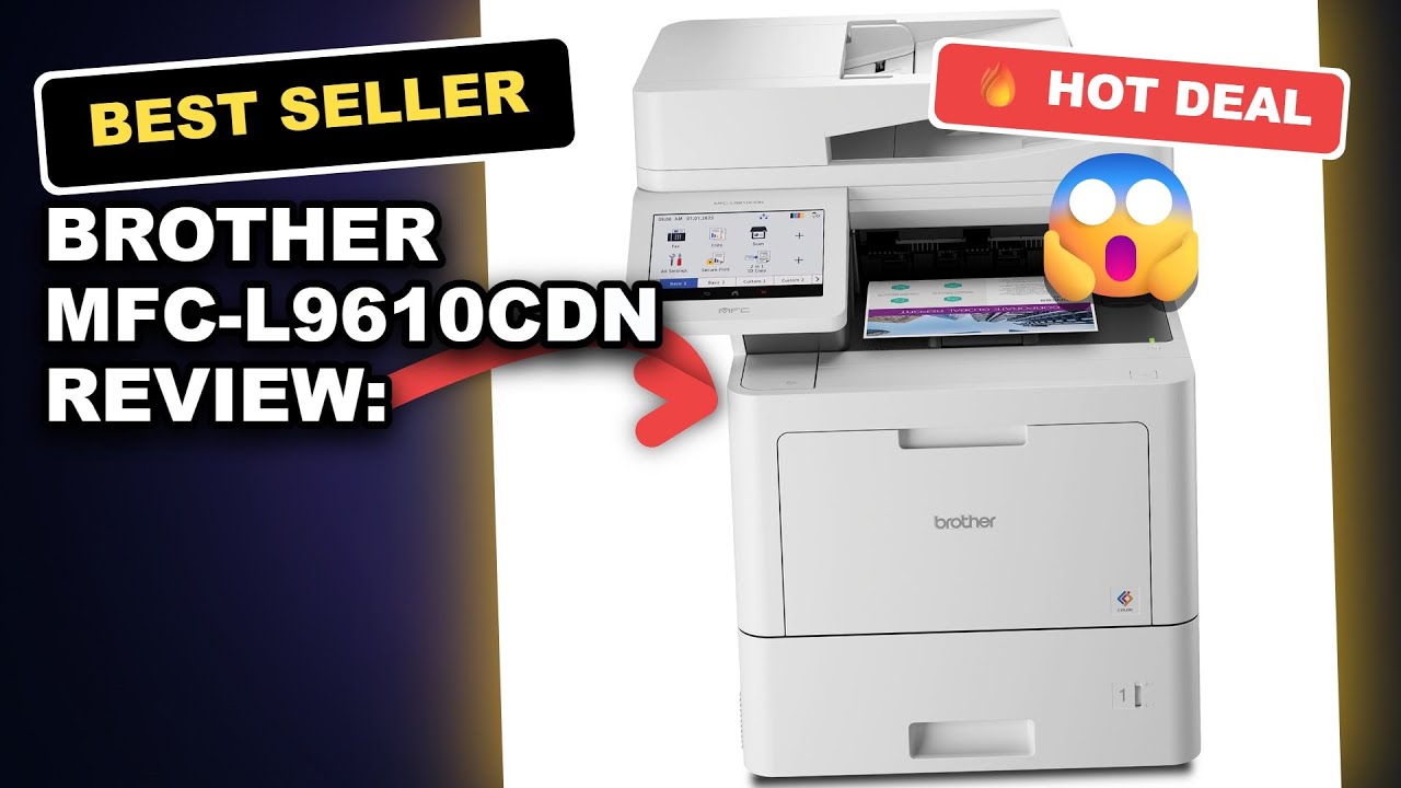 Brother MFC-L9610CDN Review: Fastest Color Laser Printer with Large Paper Capacity & Advanced Security