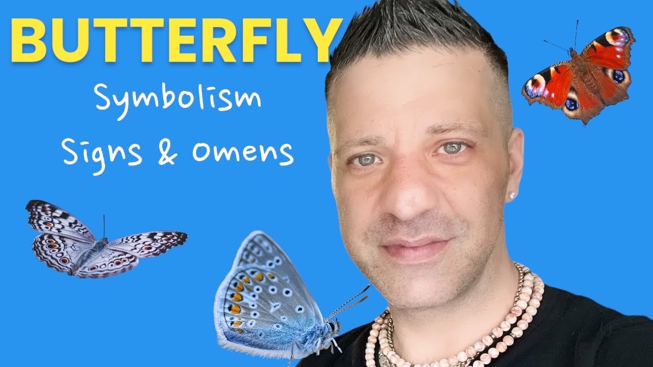 IF A BUTTERFLY FOLLOWS YOU | LANDS ON YOU OR FLY AROUND YOU | Symbolism | Signs & Omens