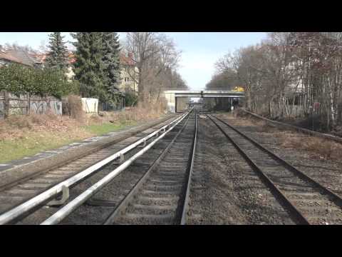 Führerstandsmitfahrt S-Bahn Berlin von Wannsee nach Yorckstrasse auf der S1 in 4K.
