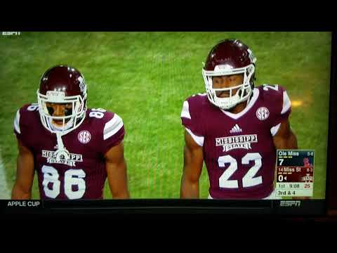 Mississippi State QB Nick Fitzgerald injures leg vs Ole Miss