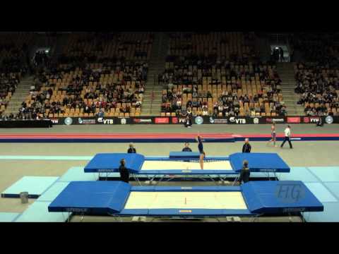 SJOEBERG Lina (SWE) - 2015 Trampoline Worlds - Qualification TR Routine 1