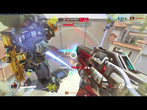 DAFRAN INSANE TRACER AND SOLDIER 76! [ OVERWATCH SEASON 25 TOP 500 ]