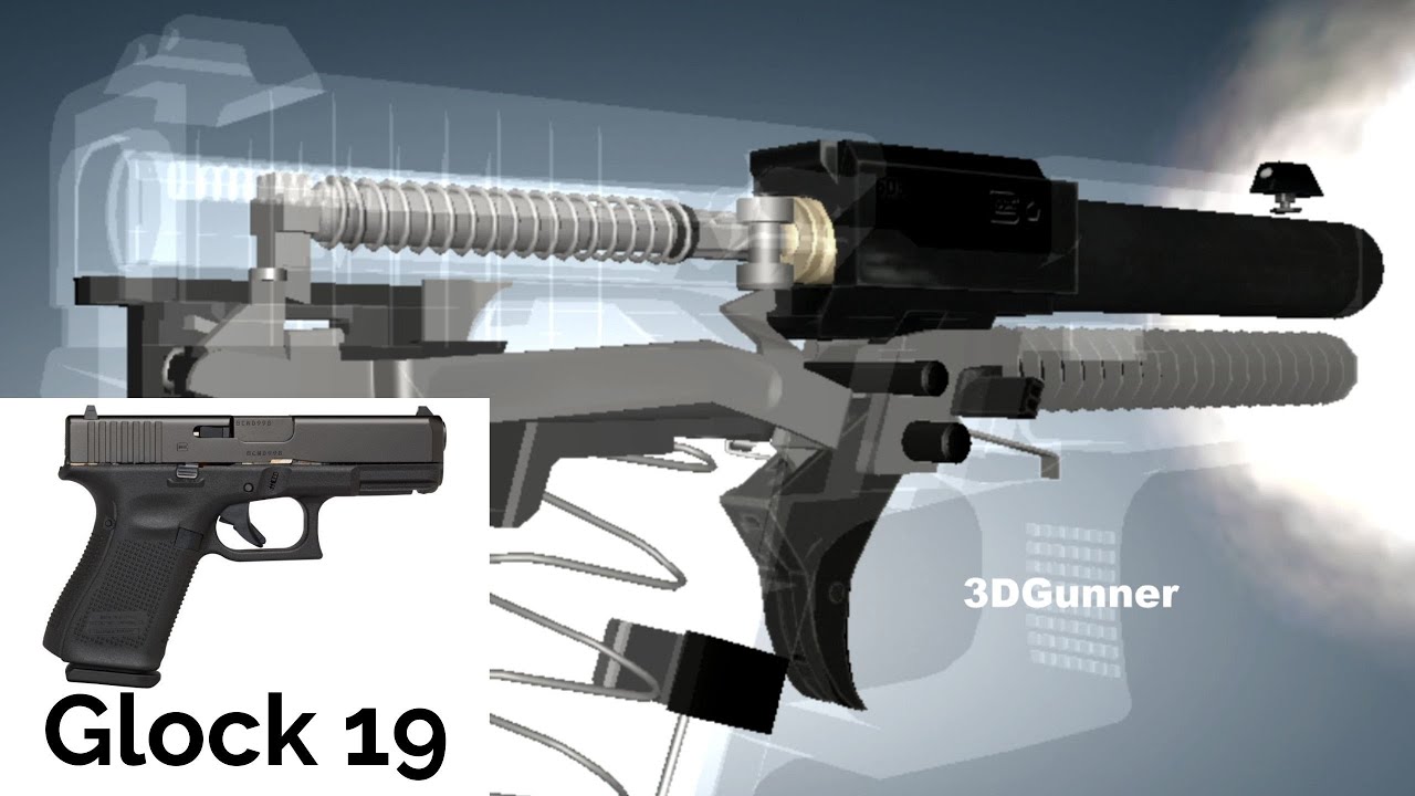 3D Animation & Facts: How a Glock 19 works