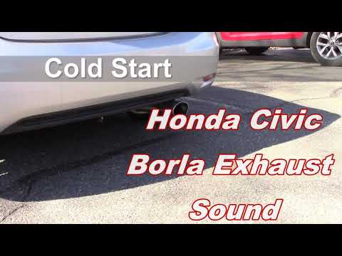 Honda Civic Borla Exhaust Sound