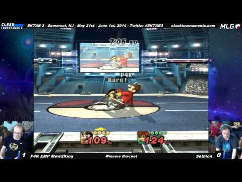 SKTAR 3 - Sethlon vs P4K EMP Mew2King - Project M