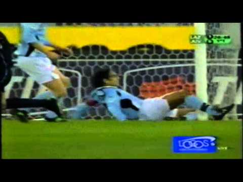 Serie A 2000-2001, day 23 Lazio - Juventus 4-1 (2 Nedved, 2 Crespo, Del Piero)