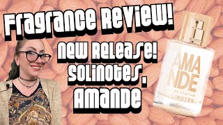 NEW FRAGRANCE REVIEW! :: Solinotes Paris Amande Almond Affordable Perfume | Beauty Review