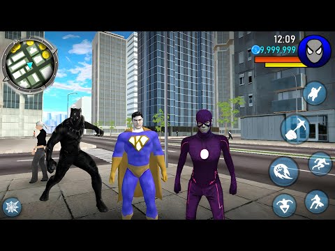 Power Spider 2  Spider Rope Hero Crime Mafia Part#33 New Update - Android Gameplay