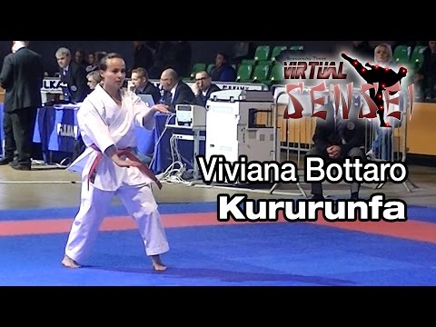 Viviana Bottaro - Kata Kururunfa - Italian Kata Championships Ostia 2014
