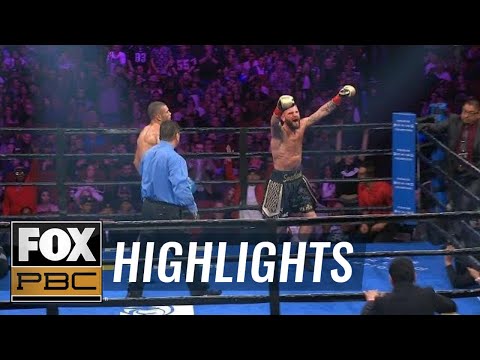 Caleb Plant emotional after winning world title for his late daughter | HIGHLIGHTS | PBC ON FOX