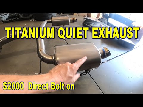 The best sounding S2000 Exhaust in Titanium