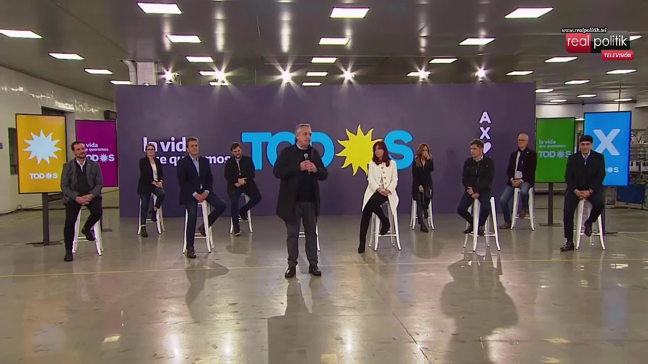 El Frente de Todos presentó las listas de Provincia y Ciudad para competir en las PASO