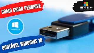 Como criar pendrive de instalação do Windows 10 - Rufus