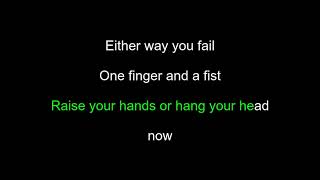 Download lagu One Finger and a Fist - Drowning Pool (karaoke version) mp3 Download lagu One Finger and a Fist - Drowning Pool (karaoke version) mp3