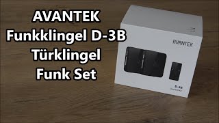 AVANTEK Funkklingel verbinden und Test AVANTEK Funkklingel für meinen Garten