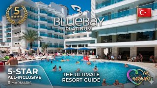 BLUE BAY PLATINUM MARMARIS TURKEY 5 STAR HOTEL ALL INCLUSIVE WALKING TOUR 2025 🇹