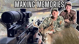 Father & Son's Epic Whitetail Deer Hunt | Heart Shot Success & Family Venison Clean & Cook