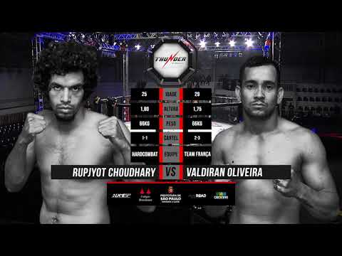 Thunder Fight 21 - Rupjyot Choudhary vs Valdiran Oliveira