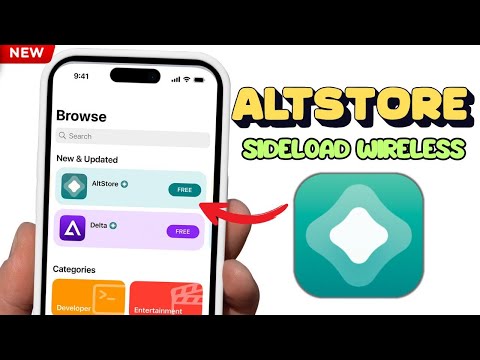 AltStore iOS : How to Install AltStore on iPhone or iPad Wirelessly