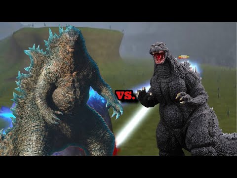 MONSTERVERSE GODZILLA 2021 VS HEISEI GODZILLA 1994 - KAIJU UNIVERSE 4K GAMEPLAY