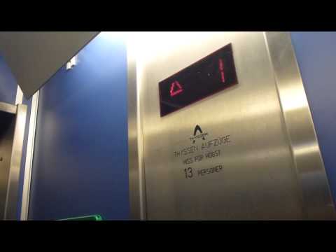 Troublesome Thyssen Traction elevators @ Löjtnantsgatan 21