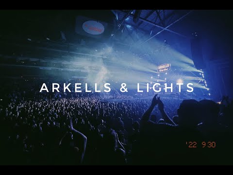 arkells with lights | blink once/twice tour