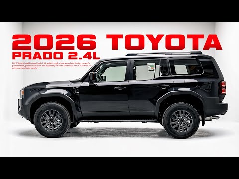 NEW 2026 Toyota Land Cruiser Prado - Complete Interior and Exterior Tour