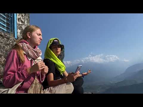 Харинама на Сарангкоте. Покхара