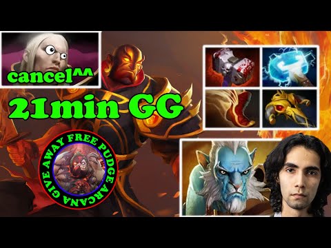 EMBER SPIRIT OUTPLAYING CANCEL^^ INVOKER MID EZ GAME 21MIN GG FT SUMAIL PHANTOM LANCER | DOTA2ORBS