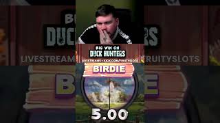 I Did NOT Expect That Spin… 👀 Big Win on Duck Hunters #shorts #slot #slotscasinogames #casino
