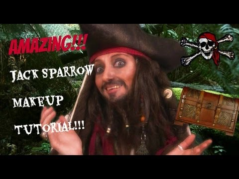 The BEST Jack Sparrow transformation IN THE WORLD !!!!!!!!!!