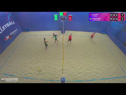 09:20 M. Anhelov / V. Kelbas - S. Stepanenko / V. Tyshchenko 13.12.2022 | Winners Beach Volleyball