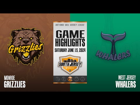 NBHL South Jersey Tier 3: West Jersey Whalers vs. Monroe Grizzlies Highlights (06/15/2024)