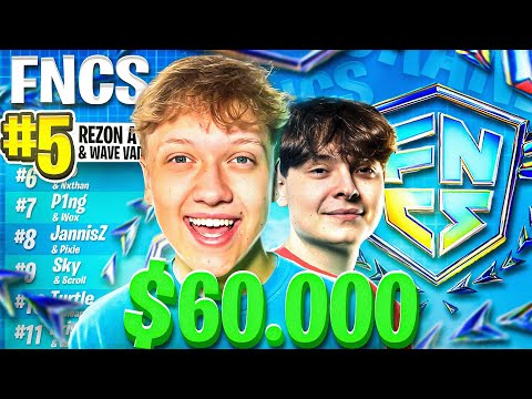5TH PLACE IN FNCS GRAND FINALS WITH VADEAL! 🏆💸 ($60,000 + AMAZING COMEBACK)